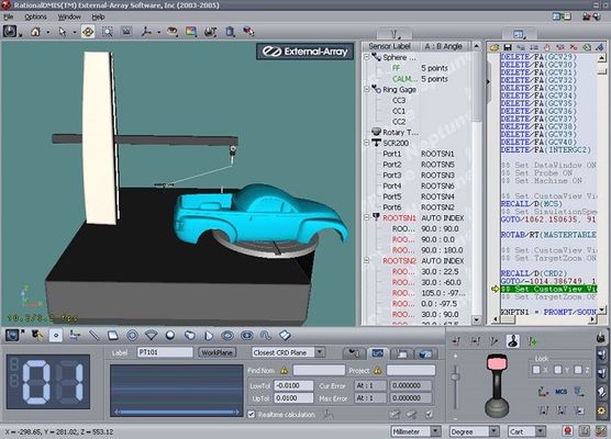 Rational DMIS 3D Video Measurement Software with Full Revo 5-Axis Support for Precision Metrology
