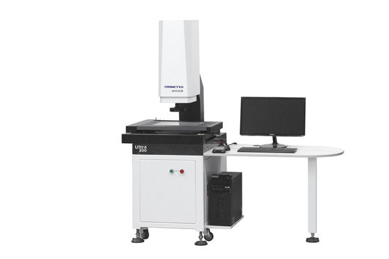 Automated Vision Measuring System with Movable Color LED Ring Light, Linear Slide Rail, and HD Camera